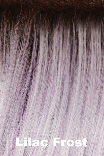 Hairdo - Synthetic Colors - Lilac Frost. Lilac, tipped and topped with a darker root.