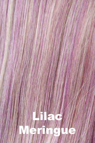 Tony or Beverly - Synthetic Colors - Lilac Meringue. Pastel blonde with lilac highlights.