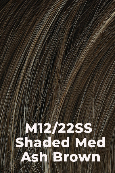 HIM Wigs - Style Elite - M12/22SS. Shaded Dark Brown