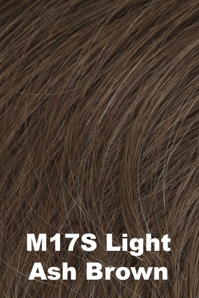 HIM Wigs - Style Elite - M17S. 10% Grey, Medium Brown