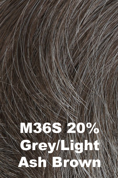 HIM - Synthetic Colors - M36S. 20% Grey, Light Ash Brown.