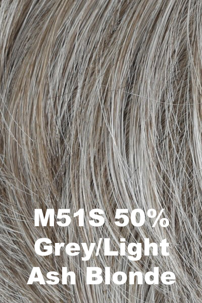 HIM - Synthetic Colors - M51S. 50% Grey, Light Ash Blonde.
