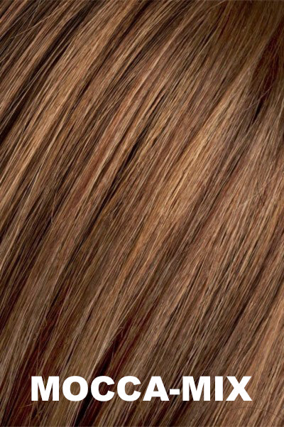 Ellen Wille - Human Hair Colors - Mocca Mix. Medium Brown, Light Brown, and Light Auburn Blend.