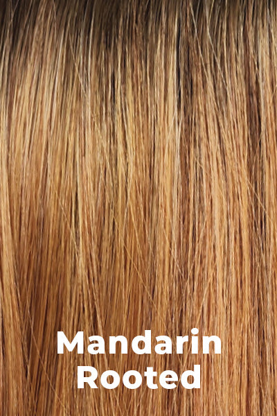 Estetica wigs - Jett - Mandarin Rooted.