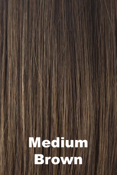 Noriko Wigs - Beau (#1727) - Medium Brown. Neutral Medium Brown (6+8).