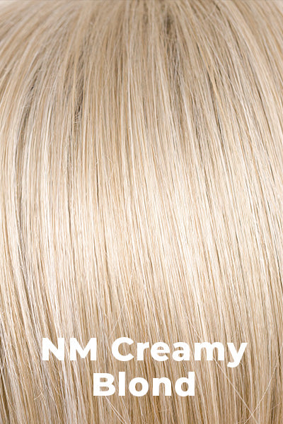 Amore - Heat Friendly Blend Colors - NM Creamy Blond. Tipped: Light Creamy Blonde (102) w/ Platinum Blonde (103) Highlights.