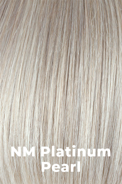 Rene of Paris - Heat Friendly Blend Colors - NM Platinum Pearl. A beautiful blond color with extremely fine traces of white highlights. It is a clean, crisp, pearlescent blonde.