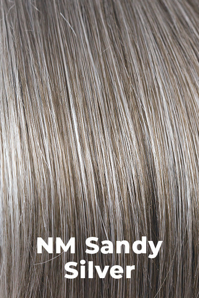 Amore - Heat Friendly Blend Colors - NM Sandy Silver. Top & Front: 59 Nape: 38 Back: 39.