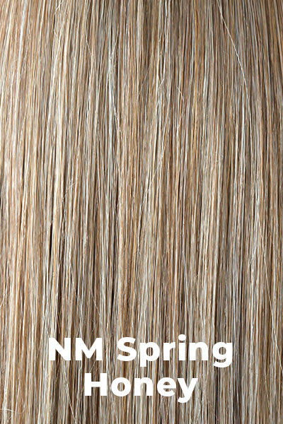 Noriko - Natural Movement Synthetic Colors - NM Spring Honey. Medium Blonde (24+14) w/ Light Blonde (613+140) Highlights.