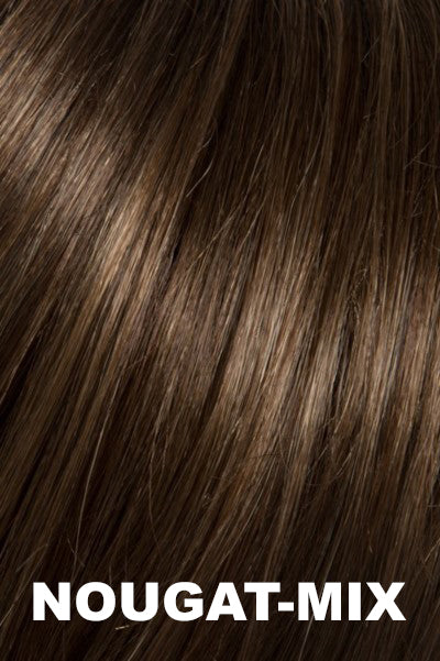 Ellen Wille - Synthetic Mix Colors - Nougat Mix. Medium-Golden brown Brown, blended with Medium Brown and Med ginger blonde tones.