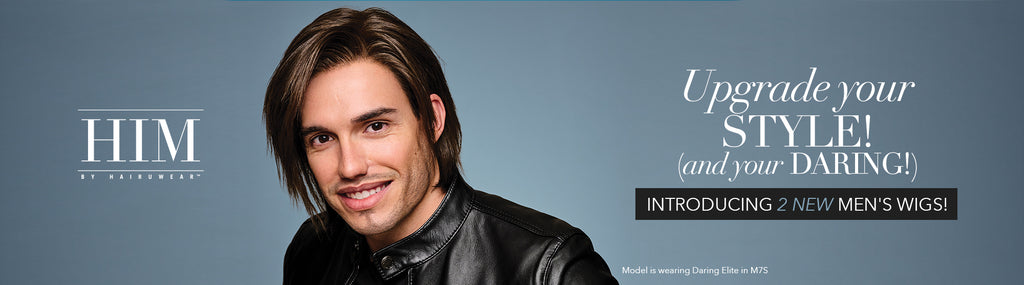 Shop two New Men's Wigs by HIM.