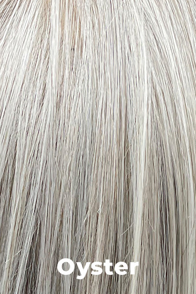 Belle Tress Wigs - Omega (LX-5024) - Oyster. Medium silver pearl blonde.