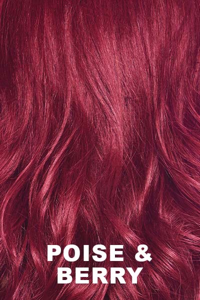 Hairdo - Synthetic Colors - Poise & Berry. Deep Red with a Cranberry hue.