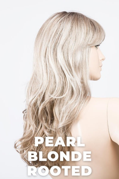 Ellen Wille Wigs - Pretty - Pearl Blonde Rooted. Pearl Platinum, Dark Ash Blonde, and Medium Honey Blonde mix.