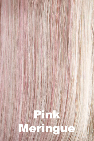 Tony or Beverly - Synthetic Colors - Pink Meringue. Pastel blonde with pink highlights. 