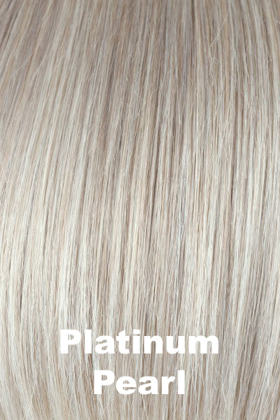 Noriko - Synthetic Colors - Platinum Pearl. A beautiful blond color with extremely fine traces of white highlights. It is a clean, crisp, pearlescent blond.