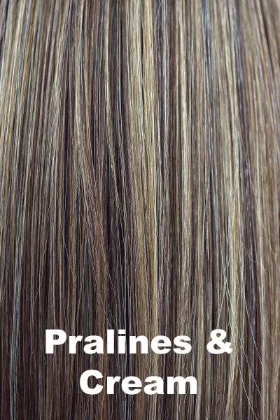 Orchid - Synthetic Colors - Pralines & Cream. A blend of Medium Brown and a Golden Blonde.