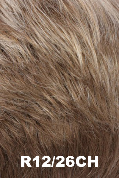 Estetica - Synthetic Colors - R12/26CH. Light Brown w/ Golden Blonde Chunky Highlights (modified).