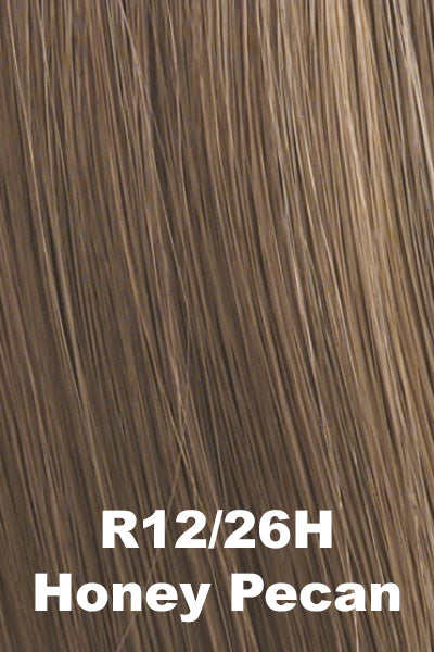 Raquel Welch - Synthetic Colors - Honey Pecan (R12/26H). Light Brown w/ subtle Cool highlights.