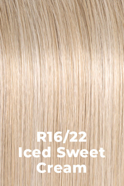 Raquel Welch Wigs - Dress Code - Iced Sweet Cream (R16/22). Pale Blonde w/ a hint of Platinum highlighting.