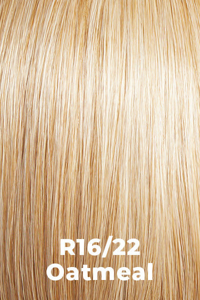 Hairdo - Synthetic Colors - Oatmeal (R16/23). Honey blonde base with cool toned platinum blonde highlights.