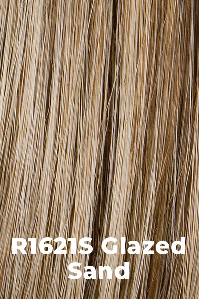 Hairdo - Synthetic Colors - Glazed Sand (R1621S). Honey Blonde w/ Ash highlights on top
