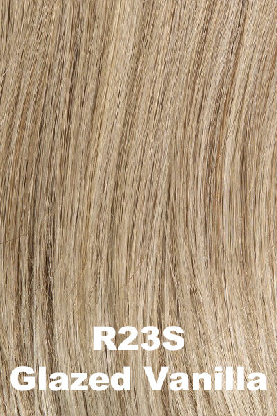 Raquel Welch Wigs - Dress Code - Glazed Vanilla (R23S). Cool Platinum Blonde w/ almost White highlights.