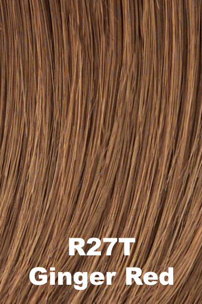Hairdo - Synthetic Colors - Ginger Red (R27T). Medium reddish brown.