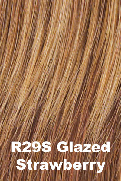 Raquel Welch - Synthetic Colors - Glazed Strawberry (R29S). Strawberry Blonde w/ Pale Blonde highlights.