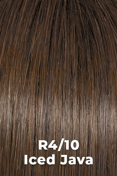 Hairdo - Synthetic Colors - Iced Java (R4/10). Deepest brown with rich medium brown shading.