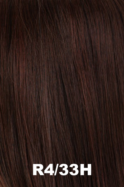 Estetica - Human Hair Colors - R4/33H. Dark Brown w/ Auburn Frost.