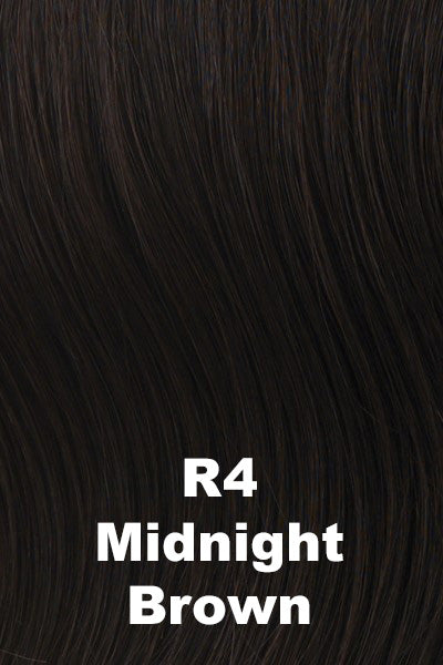 Hairdo - Synthetic Colors - Midnight Brown (R4). Very Dark Brown.
