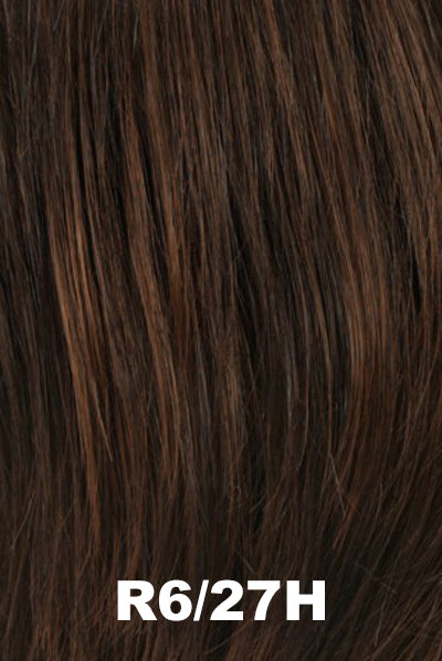 Estetica - Synthetic Colors - R6/27H. Chestnut Brown w/ Light Auburn highlights.