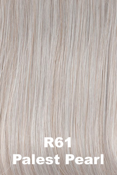 Raquel Welch Wigs - Love Always, Raquel - Palest Pearl (R61). Soft Pearl White - Softer than color R60.