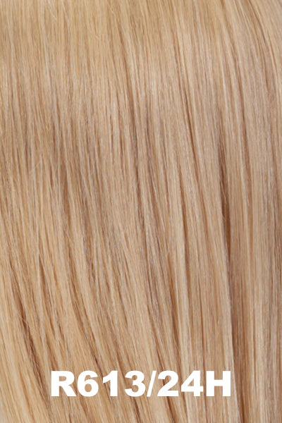 Estetica - Human Hair Colors - R613/24H. Pale Gold Blonde w/ Light Ash Blonde highlights.