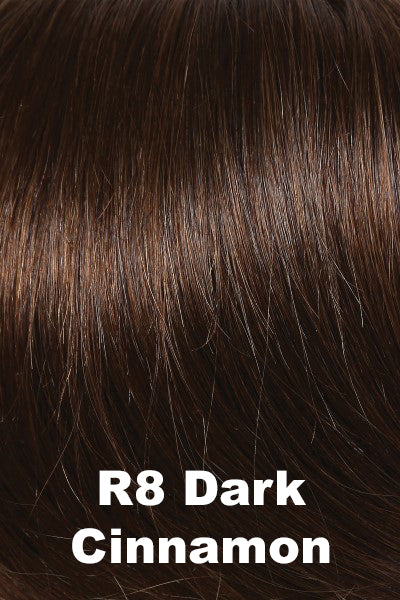 Raquel Welch - Human Hair Colors - Dark Cinnamon (R8). Rich medium Brown.