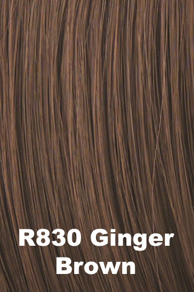 Raquel Welch Wigs - Dress Code - Ginger Brown (R830). Warm Medium Brown.