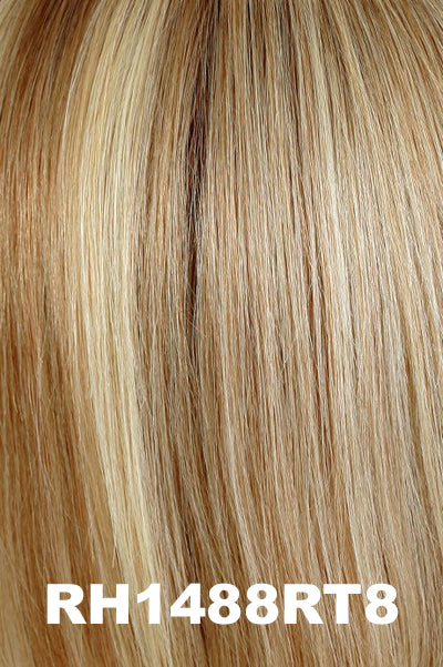 Estetica - Human Hair Colors - RH1488RT8. Dark Blonde with Light Blonde highlights and Golden Brown roots.