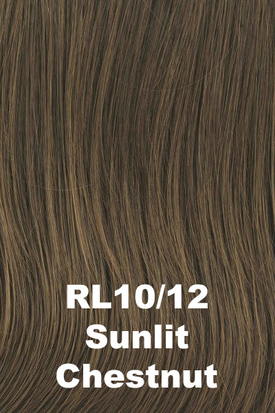 Raquel Welch Wigs - Straight Chic - Sunlit Chestnut (RL10/12). Cool Light Brown.