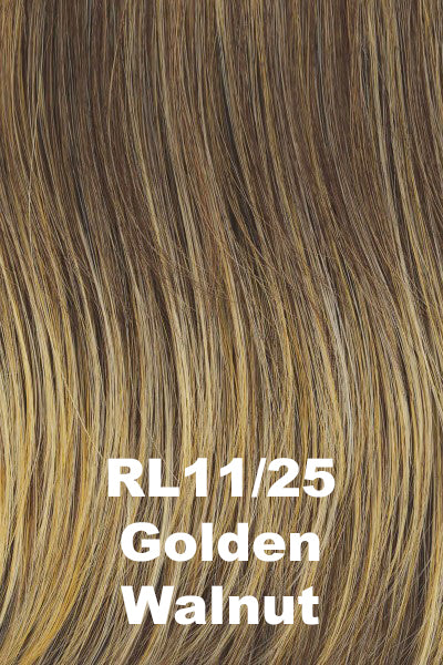 Raquel Welch - Synthetic Colors - Golden Walnut (RL11/25).  Rich Light Brown w/ Gold highlights.