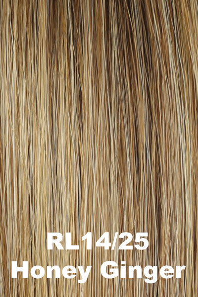 Raquel Welch Wigs - Straight Chic - Honey Ginger (RL14/25) Dark Golden Blonde w/ light Gold highlights.