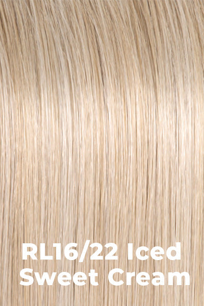 Raquel Welch Wigs - Dress Rehearsal - Iced Sweet Cream (RL16/22). Pale Blonde w/ a hint of Platinum highlighting. 