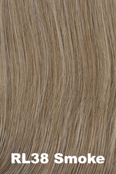 Raquel Welch Wigs - Dress Rehearsal - Smoke (RL38). Light Brown w/ 50% Gray.