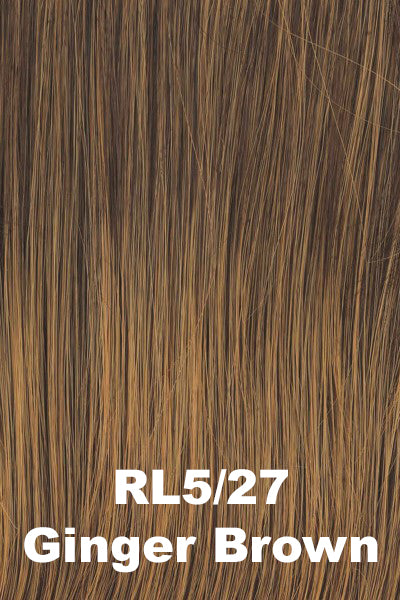 Raquel Welch - Synthetic Colors - Ginger Brown (RL5/27). Warm Brown w/ highlights.