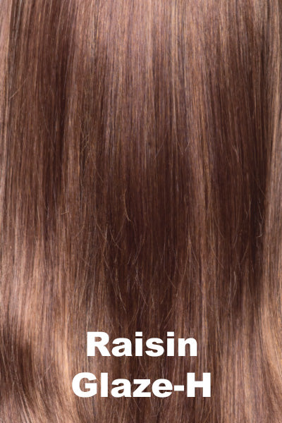 Noriko - Shaded Synthetic Colors - Raisin Glaze-H. Light Brown base with Medium Blonde highlights and Dark Brown roots.