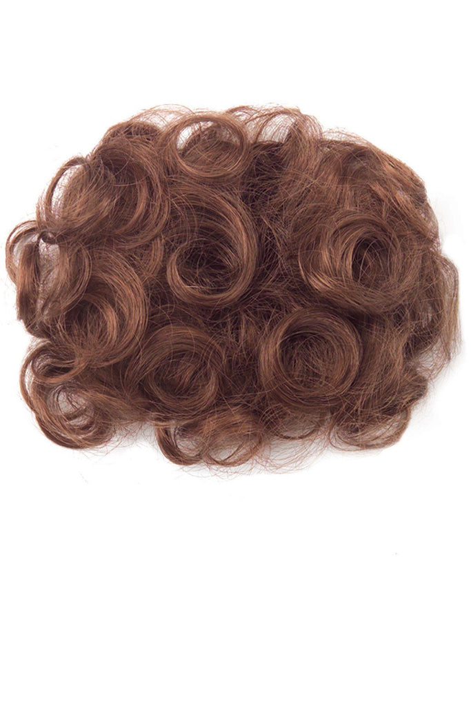 Model wearing Raquel Welch wig Whimsy 6.