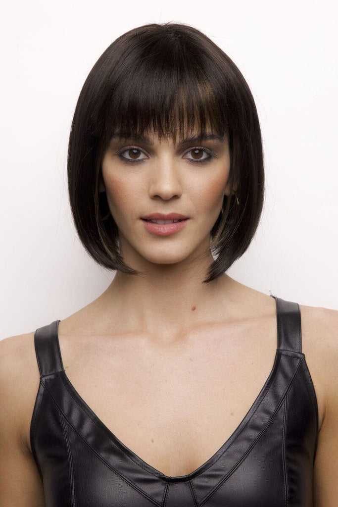 Model wearing the Rene of Paris wig Nico #2392 4.