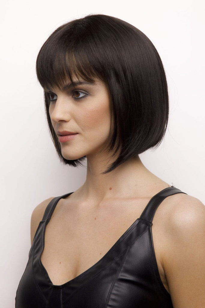 Model wearing the Rene of Paris wig Nico #2392 5.