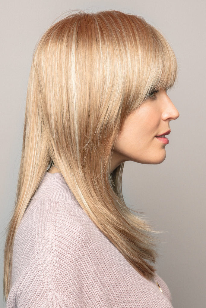 Model wearing the Rene of Paris wig Misha #2363 4.