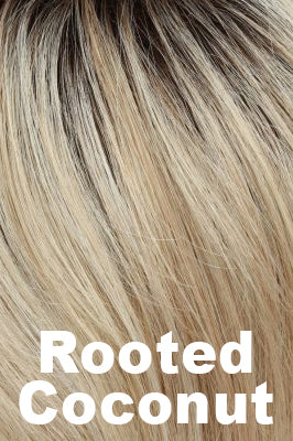 Tony or Beverly - Synthetic Colors - Rooted Coconut. Brown Root w/ Coconut Cream Ends.